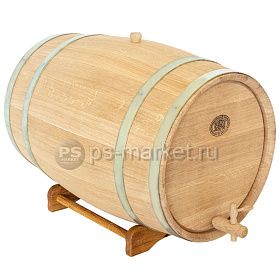 Дубовая бочка для вина и коньяка 50л фото от магазина Ps-Market