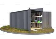 Контейнер SKOGGY секционный с односкатной крышей 4 х 2 м от магазина Ps-Market