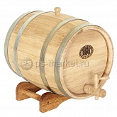 Дубовая бочка для вина и коньяка 15л фото от магазина Ps-Market