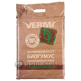 Вермикомпост (биогумус) «Вашей земли основа» 10л фото от магазина Ps-Market