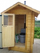 Дачный торфяной туалет Ecomatic 110л от магазина Ps-Market