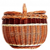 Корзина овальная  с крышкой №18 от магазина Ps-Market