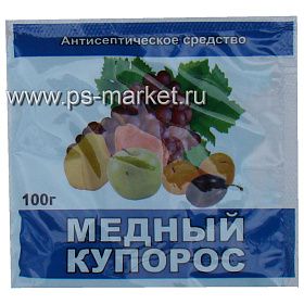Медный купорос 100г фото от магазина Ps-Market