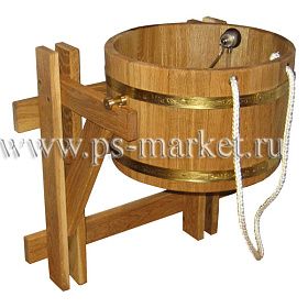 ОБЛИВНОЕ ВЕДРО ДЛЯ БАНИ (ВОДОПАД) фото от магазина Ps-Market