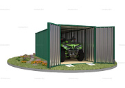 Контейнер SKOGGY секционный с плоской крышей 6 х 2 м от магазина Ps-Market