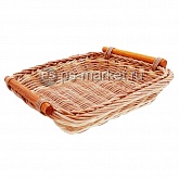 Лоток плетеный квадрат №13 от магазина Ps-Market