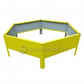 Клумба "Шестигранник" фото от магазина Ps-Market