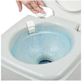 Портативный биотуалет Экомарка снн 1120т (10л+20л) с индикатором от магазина Ps-Market