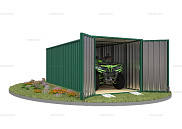 Контейнер SKOGGY секционный с плоской крышей 6 х 2 м от магазина Ps-Market