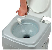 Портативный биотуалет Экомарка снн 1320т (10л+20л) с индикатором и вращающейся трубкой от магазина Ps-Market