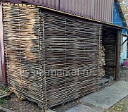 Плетень из орешника фото от магазина Ps-Market