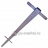 Столбики для установки забора из плетня фото от магазина Ps-Market