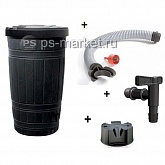 Емкость для дождевой воды Woodcan 265л (черная) фото от магазина Ps-Market