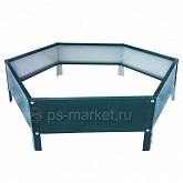 Клумба "Шестигранник" фото от магазина Ps-Market