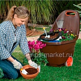 Тележка садовая Easy Go XL 62 л фото от магазина Ps-Market