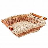 Лоток плетеный квадрат №13 от магазина Ps-Market