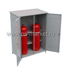 Шкаф для газовых баллонов (одинарный, под баллон 27 л.) фото от магазина Ps-Market