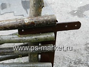 Столбики для установки забора из плетня фото от магазина Ps-Market