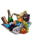 Корзина для подарков деревянная от магазина Ps-Market