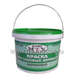 Краска для садовых деревьев Блис Микс 3кг фото от магазина Ps-Market
