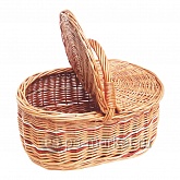 Корзина плетеная с крышкой № 93 от магазина Ps-Market