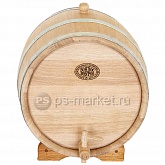 Дубовая бочка для вина и коньяка 30л фото от магазина Ps-Market