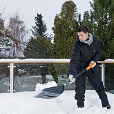 Лопата для уборки снега Fiskars Solid фото от магазина Ps-Market