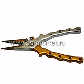Рыболовные плоскогубцы FPA 09S Gold & Silver фото от магазина Ps-Market