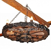 Люстра «Колесо телеги» фото от магазина Ps-Market