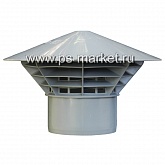 Оголовок вентиляционной трубы 75мм от магазина Ps-Market