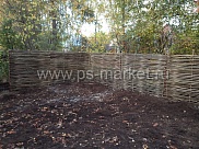 Плетень из орешника фото от магазина Ps-Market