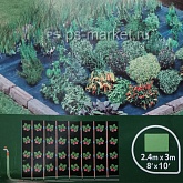 Покрывало для огорода 3м*2,4м с капельной линией ELGO фото от магазина Ps-Market