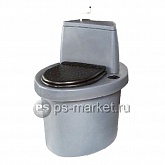 Дачный торфяной туалет Ecomatic 110л от магазина Ps-Market