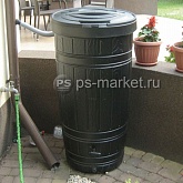 Емкость для дождевой воды Woodcan 265л (черная) фото от магазина Ps-Market