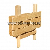 Стол из дуба для бани фото от магазина Ps-Market