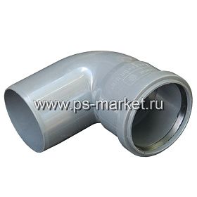 Колено для вентиляционной трубы d-75мм 90гр.  от магазина Ps-Market