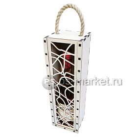 Ящик подарочный для бутылки №21 от магазина Ps-Market
