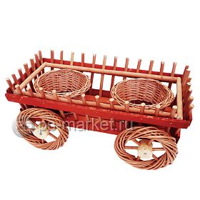 Корзина "Телега" от магазина Ps-Market