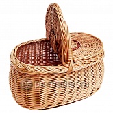 Корзина плетеная с крышкой № 94 от магазина Ps-Market