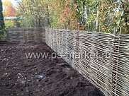Плетень из орешника фото от магазина Ps-Market