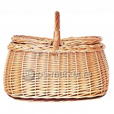 Корзина плетеная с крышкой № 94 от магазина Ps-Market